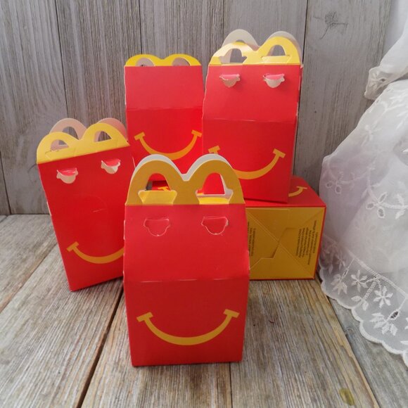 McDonalds EMPTY Small Toy Box Happy Meal Boxes Miniature EMPTY Toy Kitchen 2025* - Picture 3 of 9